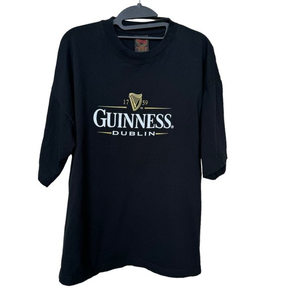 Men’s Guinness T-Shirt XXL 2XL Beer Logo Tee - Picture 1 of 6